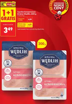 Biedronka Szynka Kraina Wędlin oferta