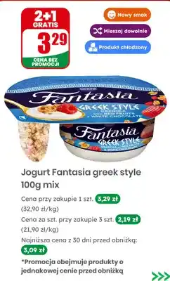 Dino Jogurt Danone Fantasia Greek Style mix oferta