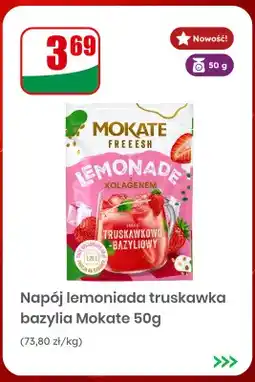 Dino Napój lemoniada truskawkowo-bazyliowa Mokate Freeesh oferta