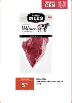 Biedronka Stek wołowy z krzyżowej Kraina Mięs oferta