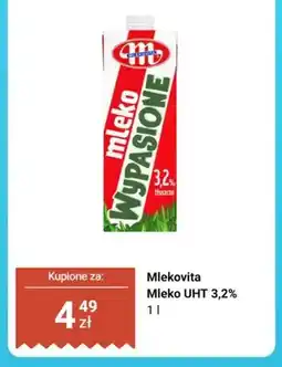 Biedronka Mleko UHT Mlekovita Wypasione 3,2% oferta