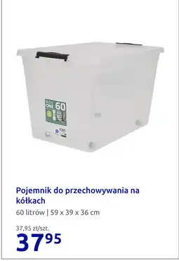 Action Pojemnik do przechowywania na kółkach BOX ONE 60 litrów oferta