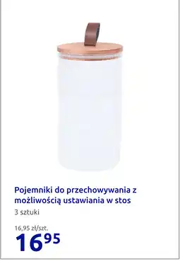Action Pojemniki do przechowywania z możliwością ustawiania w stos oferta