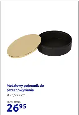 Action Metalowy pojemnik do przechowywania oferta