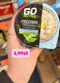 Biedronka Go Active Protein Owsianka z białą czekoladą i wiórkami kokosowymi oferta