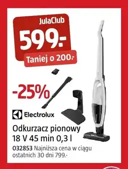 Jula Odkurzacz pionowy Electrolux oferta