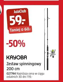 Jula Zestaw spinningowy Kayoba oferta