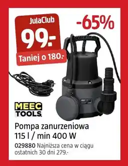 Jula Pompa zanurzeniowa Meec Tools oferta