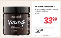 Rossmann Krem do twarzy matujący przeciw niedoskonałościom Mokosh Cosmetics Young oferta