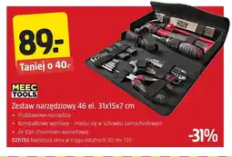 Jula Zestaw narzędziowy Meec Tools oferta