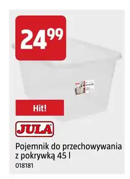 Jula Pojemnik do przechowywania z pokrywką Jula oferta