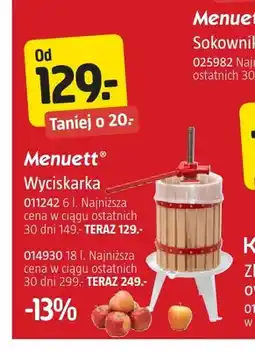Jula Wyciskarka Menuett oferta