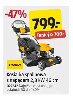 Jula Kosiarka spalinowa z napędem Stanley oferta