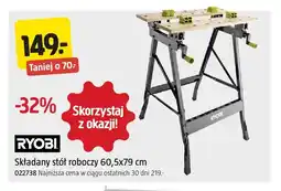Jula Składany stół roboczy Ryobi oferta