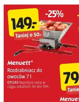 Jula Rozdrabniacz do owoców Menuett oferta