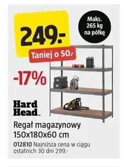 Jula Regał magazynowy Hard Head oferta