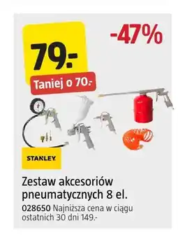 Jula Zestaw akcesoriów pneumatycznych Stanley oferta