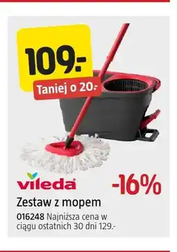 Jula Zestaw z mopem Vileda oferta