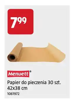 Jula Papier do pieczenia Menuett 30 szt. 42x38 cm oferta