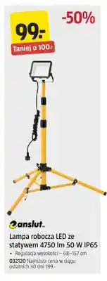 Jula Lampa robocza LED ze statywem Anslut oferta