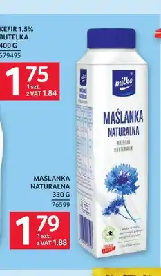 Selgros Maślanka naturalna Milko oferta