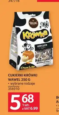 Selgros Cukierki krówki Wawel oferta
