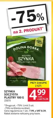 Selgros Szynka soczysta plastry Dolina Dobra oferta