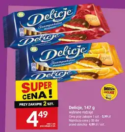 Twój Market Ciastka Delicje Szampańskie Wiśniowe oferta