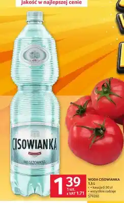 Selgros Woda mineralna niegazowana Cisowianka oferta
