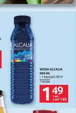Selgros Woda niegazowana Alcalia oferta