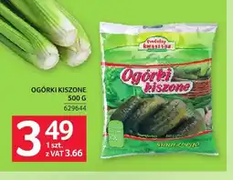 Selgros Ogórki kiszone oferta