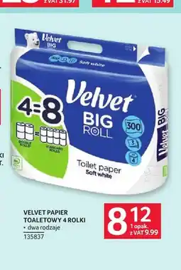 Selgros Papier toaletowy Velvet Soft White oferta