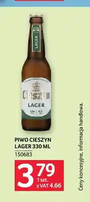 Selgros Piwo Cieszyn Lager oferta