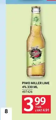 Selgros Piwo Miller Lime 4% oferta