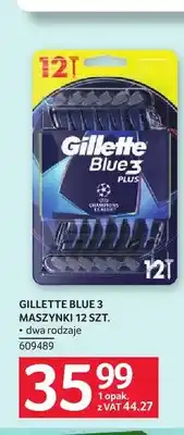 Selgros Maszynki do golenia Gillette Blue 3 Plus oferta