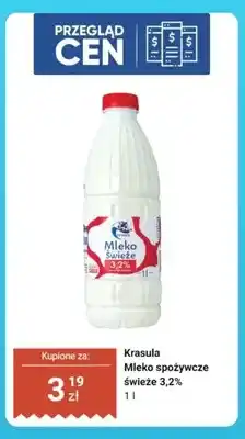 Dino Mleko spożywcze świeże Krasula 3,2% oferta