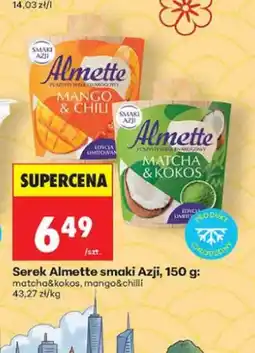 Biedronka Serek Almette smaki Azji mango & chilli oferta