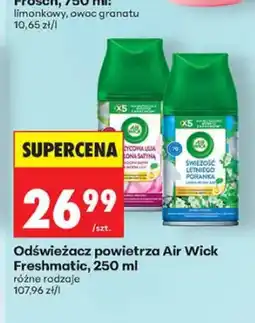 Biedronka Odświeżacz powietrza Air Wick Freshmatic Świeżość Letniego Poranka oferta
