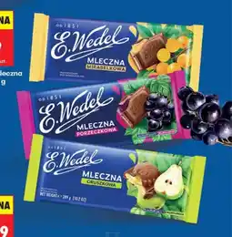Biedronka Czekolada mleczna E.Wedel Mirabelkowa oferta