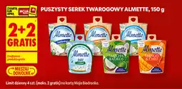 Biedronka Puszysty serek twarogowy Almette oferta