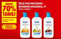 Biedronka Żele pod prysznic Bambino Rodzina oferta