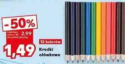 Kaufland Kredki ołówkowe 12 kolorów oferta
