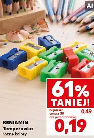 Kaufland BENIAMIN Temperówka różne kolory oferta