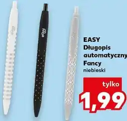Kaufland EASY Długopis automatyczny Fancy niebieski oferta