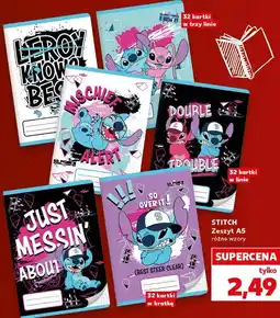 Kaufland STITCH Zeszyt A5 oferta