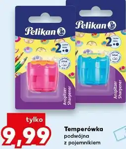 Kaufland Pelikan Temperówka podwójna z pojemnikiem oferta