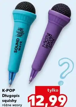 Kaufland K-POP Długopis squishy różne wzory oferta