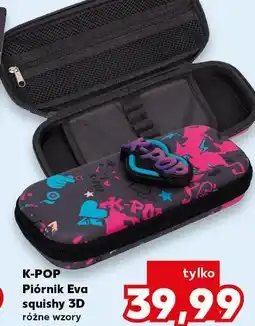 Kaufland K-POP Piórnik Eva squishy 3D różne wzory oferta