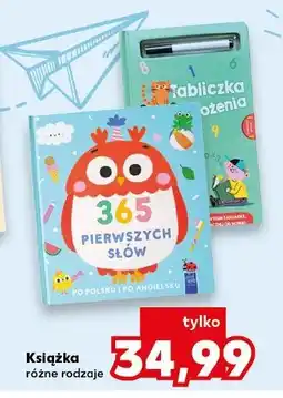 Kaufland Książka (np. 365 pierwszych słów, Tabliczka mnożenia) oferta