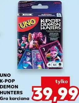 Kaufland UNO K-POP DEMON HUNTERS Gra karciana oferta